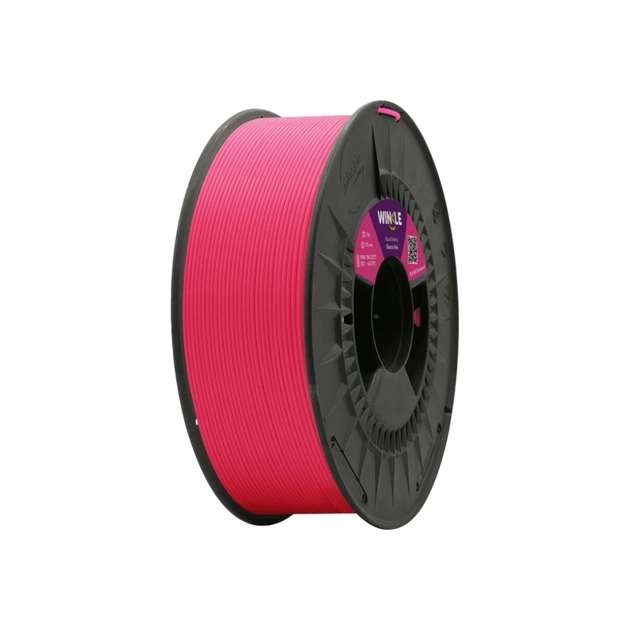 Пластик для 3D-принтера WINKLE PLA HD 1.75mm, 1kg, Fluorescent Electric Pink (PLD01000175ROSELEWNK) - изображение 1
