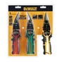 Ножиці по металу DeWALT ERGO Aviation, 3 шт, L250 мм. (DWHT14676-0) - зменшене зображення 3