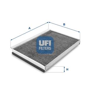 Фільтр салону UFI 54.161.00 зображення 1