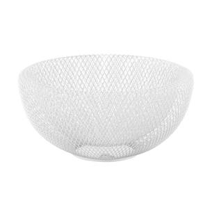 Фруктовниця Ardesto Midori 25х25х12см, метал, білий (AR0902W) изображение 1