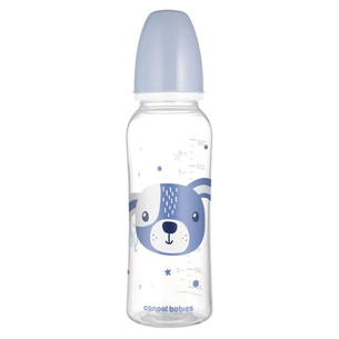 Пляшечка для годування Canpol babies Cute Animals стандартна 250 мл синя блакитн (11/841_blu) зображення 1