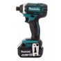 Гайковерт Makita акумуляторний ударний LXT, 18В, 4Аг х 2шт, DC18RC, кейс (DTD152RME) - зменшене зображення 1