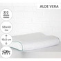 Подушка MirSon ортопедична 6040 Steep Line Aloe Vera Aero 58х40х10.5 (2200003261639) - зменшене зображення 2