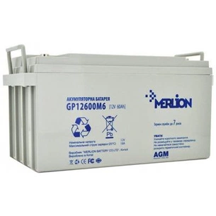 Батарея до ДБЖ Merlion 12V-60Ah (GP12600M6) зображення 1
