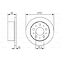 Гальмівний диск Bosch 0 986 479 S86 - зменшене зображення 5