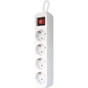 Мережевий подовжувач Defender S450 5.0 m 4 роз switch white (99239) - зменшене зображення 2