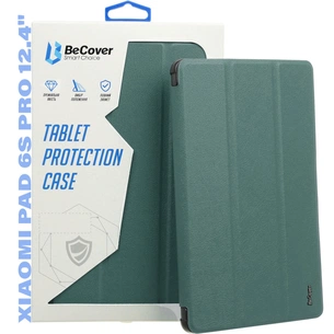 Чохол до планшета BeCover Smart Case Xiaomi Pad 6S Pro 12.4" Dark Green (711085) зображення 1
