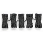 Гірлянда Twinkly Smart LED Pro Curtain RGBW 250, AWG22, IP65, чорний (TWP-CU-CA-05X50SPP-B) - зменшене зображення 5