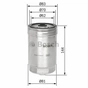 Фільтр паливний Bosch 1 457 434 314 - зменшене зображення 5