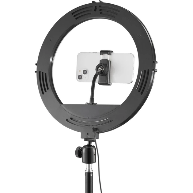 Набір блогера Hama Smartphone Tripod Steady-120 V2, 185см, Bluetooth, LED ring (00004659) - picture 12
