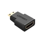 Перехідник Mini HDMI M to HDMI F black Ugreen (20101) - зменшене зображення 1