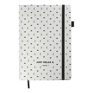 Книга записна Buromax Relax А5 96 аркушів, без лініювання сріблястий (BM.295001-24) зображення 1