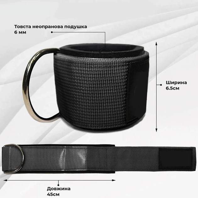 Манжета для тяги PowerPlay 4334 Чорна (PP_4334_Black) - picture 7