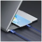 Дата кабель USB AM to USB-C 2.0m 6A 100W blue Baseus (CAJY000503) - уменьшенное изображение 7