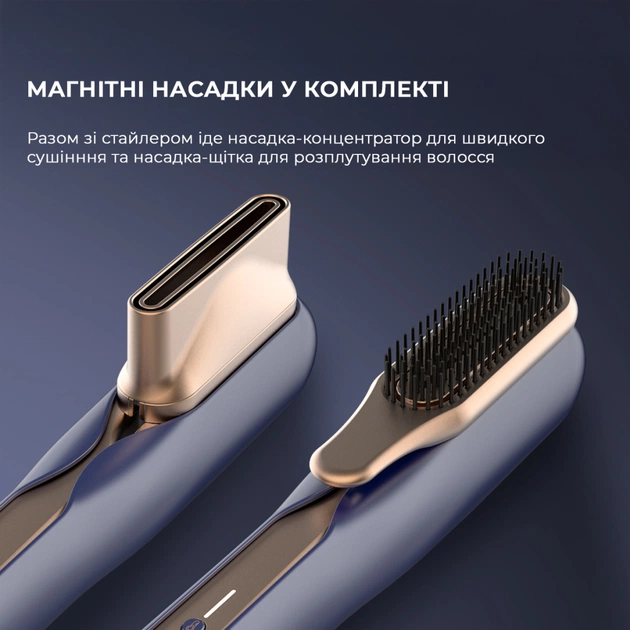 Стайлер Cecotec RitualCare Air Lisse 2in1 Blue (A01_EU01_100159) - зображення 8