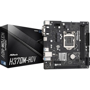 Материнська плата ASRock H370M-HDV зображення 1