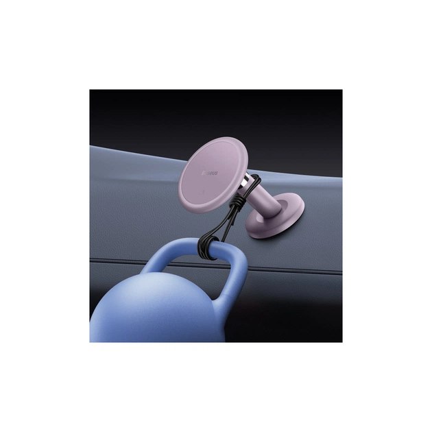 Універсальний автотримач Baseus Magnetic (клейка стртрічка) purple (SUCC000005) - picture 8