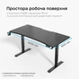 Компьютерный стол Anda Seat Xtreme Pro 1600x800 Black (AD-D-DD1-1600-08-B) - уменьшенное изображение 6