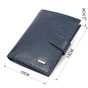 Гаманець Canpellini З натуральної шкіри Флотар Синій (21735) - зменшене зображення 3