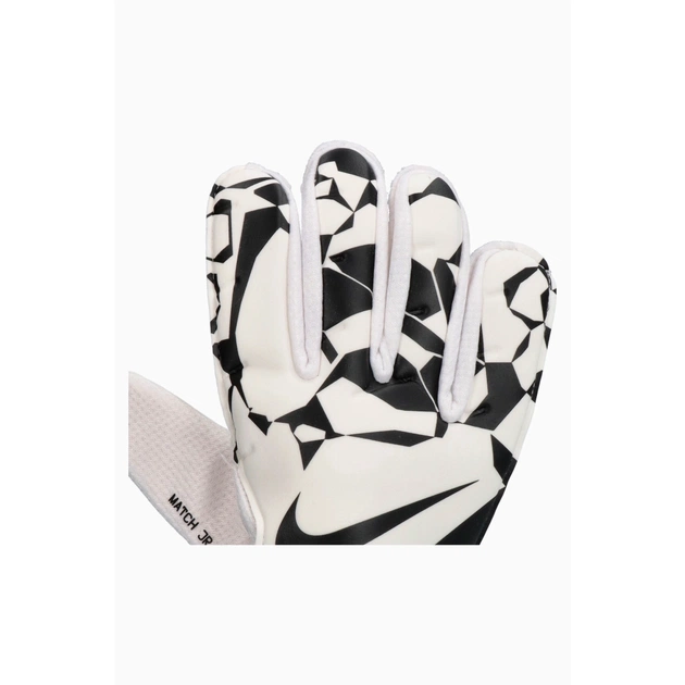 Воротарські рукавиці Nike NK GK MATCH JR - HO24 (HQ0258-010) дит 6 (17.6 см) Біло/чорні (197600427365) - picture 5