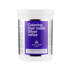 Маска для волосся Kallos Cosmetics Coloring Hair Mask Silver Reflex 1000 мл (5998889516642) зображення 1