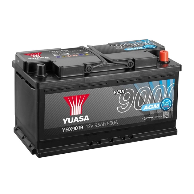 Аккумулятор автомобильный Yuasa 12V 95Ah AGM Start Stop Plus Battery (YBX9019) - изображение 1
