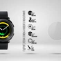 Плівка захисна Armorstandart Matte hydrogel Samsung Galaxy Watch 42mm 4 pcs (ARM92091) - зменшене зображення 2