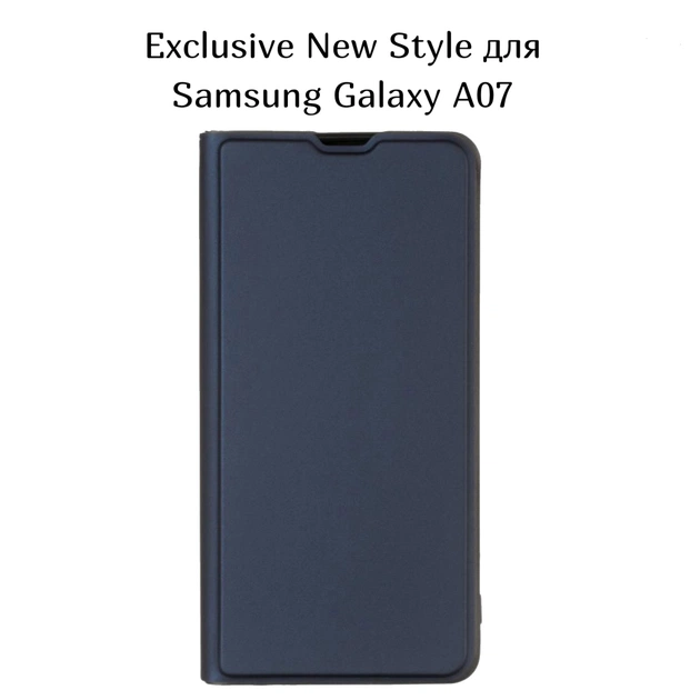 Чохол до мобільного телефона BeCover Exclusive New Style Samsung Galaxy A07 SM-A075 Deep Blue (713892) - зображення 1