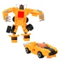 Конструктор Cubix Traxfigure 2-в-1, жовтий (39727/4) - зменшене зображення 2