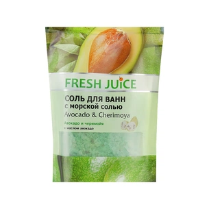 Сіль для ванн Fresh Juice Avocado & Cherimoya 500 г (4823015937637) изображение 1