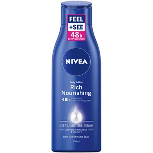 Молочко для тіла Nivea Глибоке живлення 250 мл (4005808246236) зображення 1