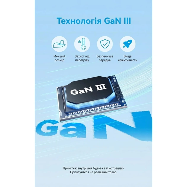 Зарядний пристрій Vention USB-C PD20W GaN black (FEPB0-EU) - picture 4