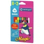 Фломастери Centropen 2549 Magic, 10шт (8 colors+ 2 erasers) (2549/10) - уменьшенное изображение 1