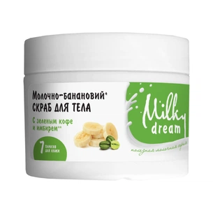 Скраб для тіла Milky Dream Молочно-банановий 350 г (4820205300370) изображение 1