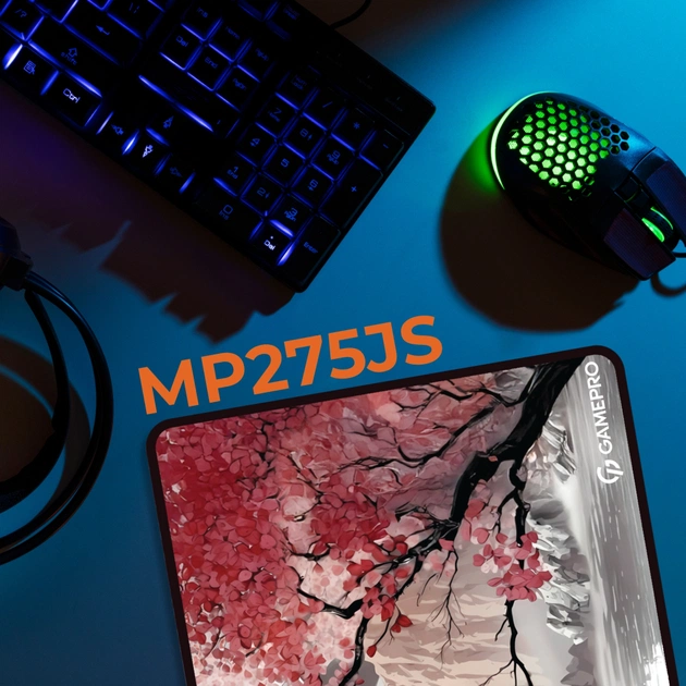 Килимок для мишки GamePro Speed/Control Gray-Pink (MP275JS) - picture 3