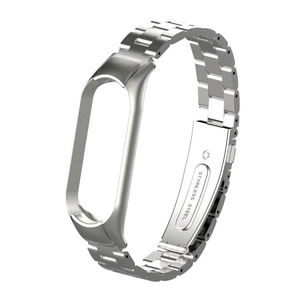 Ремінець до фітнес браслета XoKo Metal Premium Band для Xiaomi Mi band 5 Silver (XK-MTL-SLR1) зображення 1