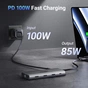 Концентратор Ugreen USB-C 2xHDMI 8K30Hz/4K60Hz + 3xUSB 3.2 + 2xUSB-C 3.2 + RJ45 + SD/TF + PD 100W (15534) - уменьшенное изображение 8