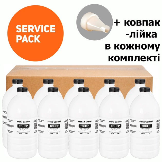 Тонер HP LJ Pro M102, 10x1кг Service Pack SCC Patron (TSM-TRHM102-OS-10SP) - изображение 1