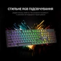 Клавіатура GamePro MK85R Red Switch RGB USB Black (MK85R) - зменшене зображення 6