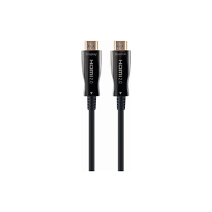 Кабель мультимедійний HDMI M to HDMI M 30.0m V2.0 4K 60Hz AOC Cablexpert (CCBP-HDMI-AOC-30M-02) зображення 1