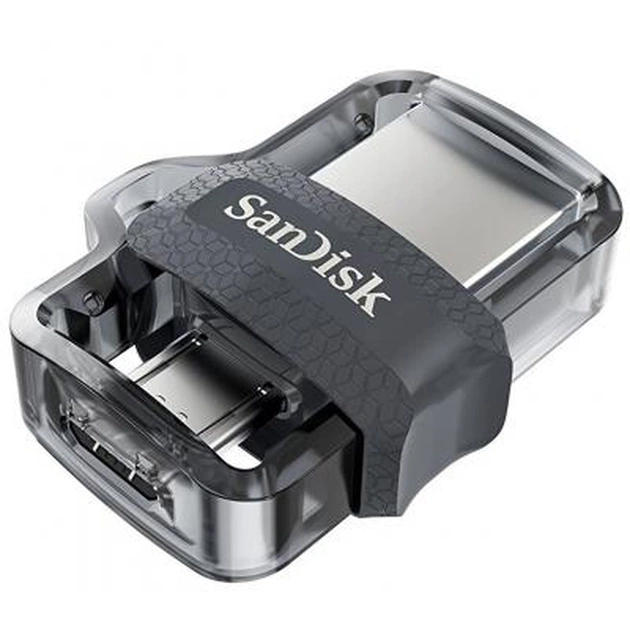 USB флеш накопичувач SanDisk 64GB Ultra Dual Black USB 3.0 OTG (SDDD3-064G-G46) - picture 4
