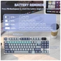 Клавиатура Attack Shark K86 RGB Wireless/Bluetooth/USB UA Retro Grey (K86MN_AS) - уменьшенное изображение 8