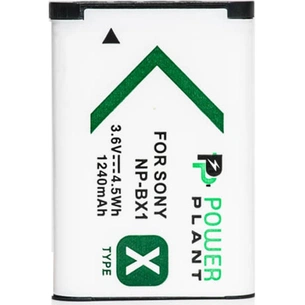 Акумулятор до фото/відео PowerPlant Sony NP-BX1 (DV00DV1308) изображение 1