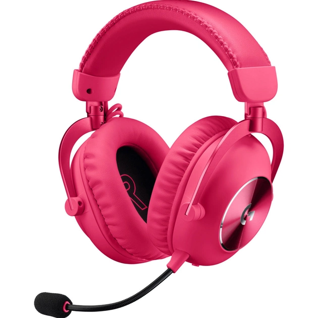 Наушники Logitech G Pro X 2 Lightspeed Wireless Magenta (981-001275) - изображение 1