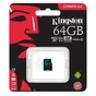 Карта пам'яті Kingston 64GB microSDXC class 10 UHS-I U3 Canvas Go (SDCG2/64GBSP) - зменшене зображення 2