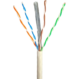 Кабель сетевой GEAR UTP 305м, cat.6, CU, 4*2*0,54, PVC, indoor, grey (GEC-UTPC6CU054305) изображение 1