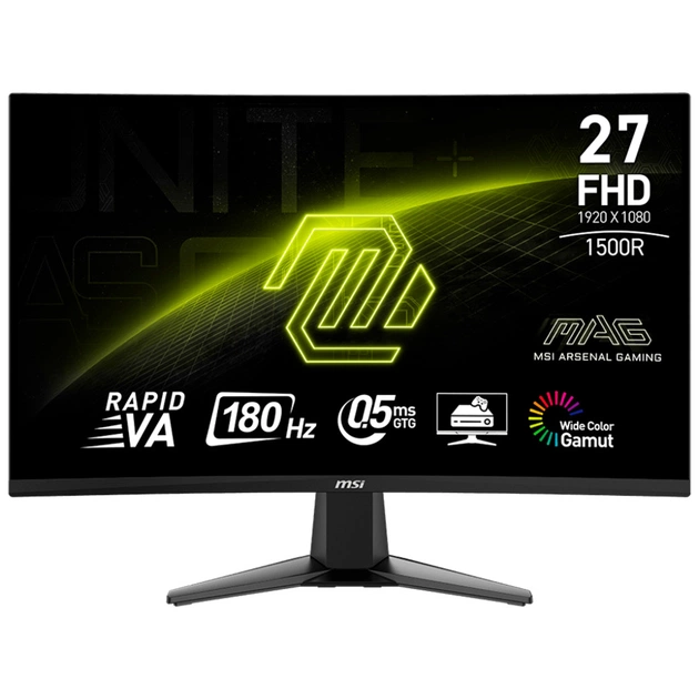 Монітор MSI MAG 27C6F - зображення 1