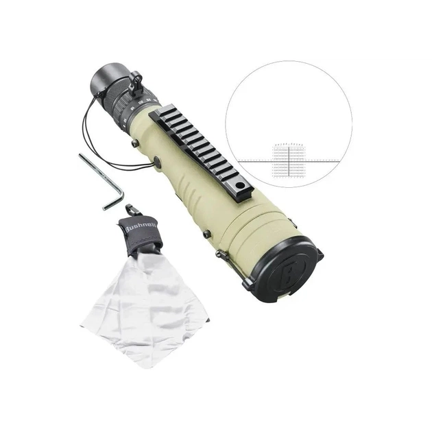Підзорна труба Bushnell Elite Tactical 8-40х60 FDE. Сітка H322. Picatinny (ET884060H) - picture 4