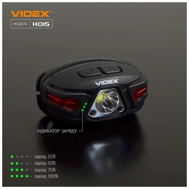 Ліхтар Videx 330Lm 5000K (VLF-H015) - зображення 8
