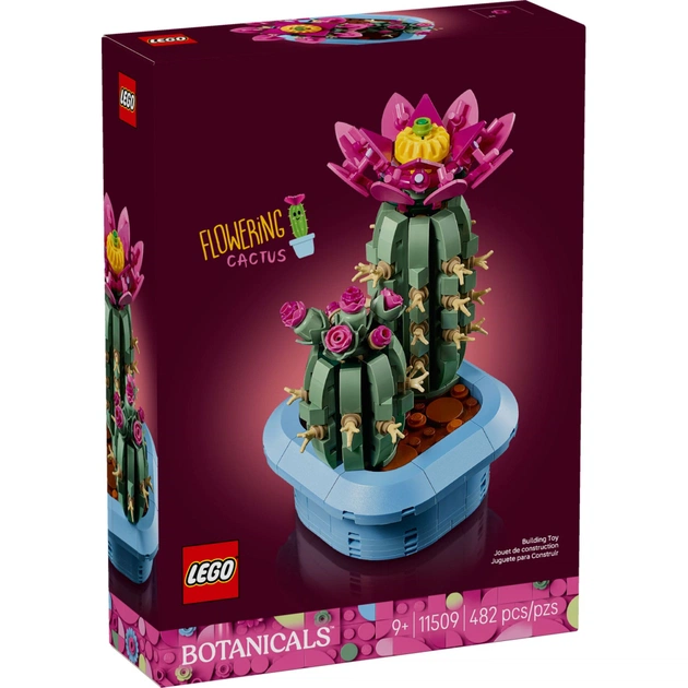 Конструктор LEGO Botanicals Цвітіння кактуса (11509) - зображення 1